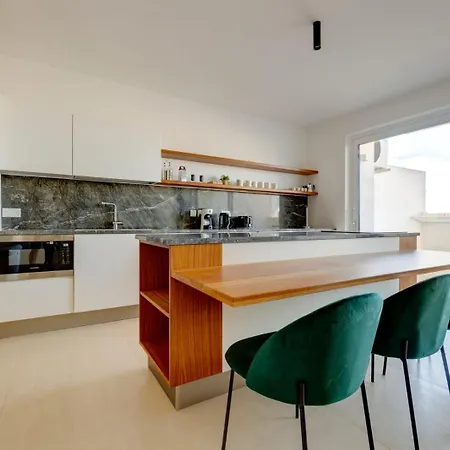 Lejlighed Seaview Modern 3br Duplex With Terrace By Quicktrips Is-Swieqi